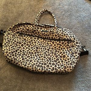 Vera Bradley Leopard Weekender